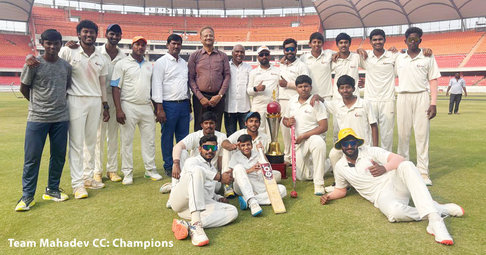Team Mahadev CC champions